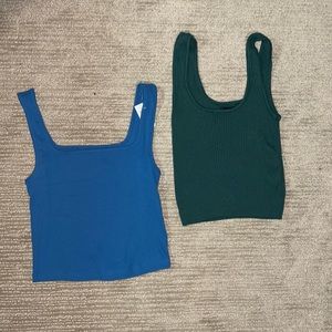2 Cropped tank bundle